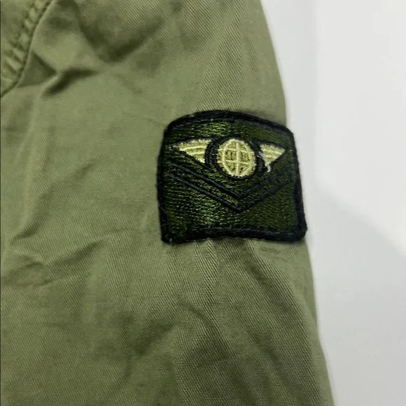 Zara Boys Aviator Olive Green Jacket - Picture 5 of 10